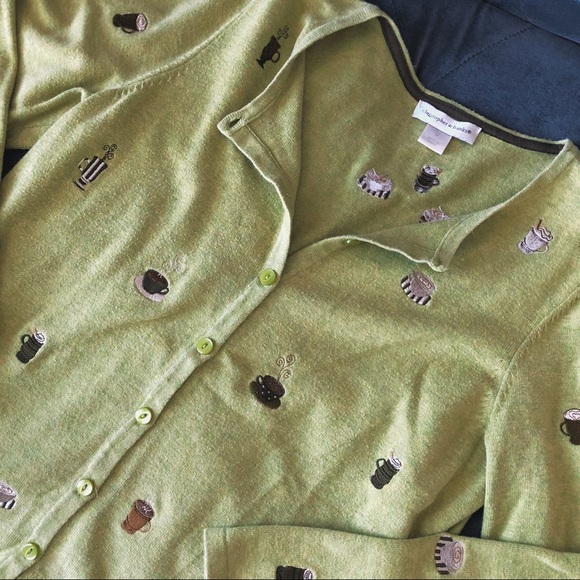 Vintage Sweaters - Coffee Vintage Sweater🌹2 for $15🌹